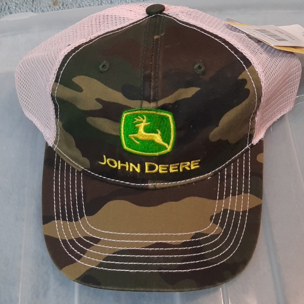2 for $15 John Deere camo cap
